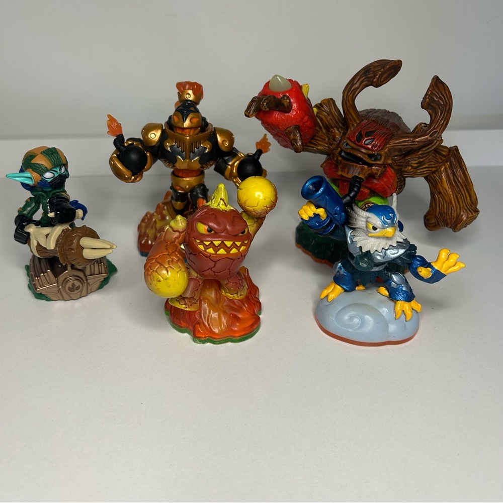 Assorted Skylanders Figures - Set Of 5